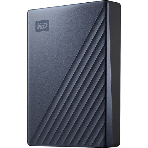 WD My Passport Ultra 4TB USB 3.0 External Hard Drive, Blue (WDBFTM0040BBL-WESN)