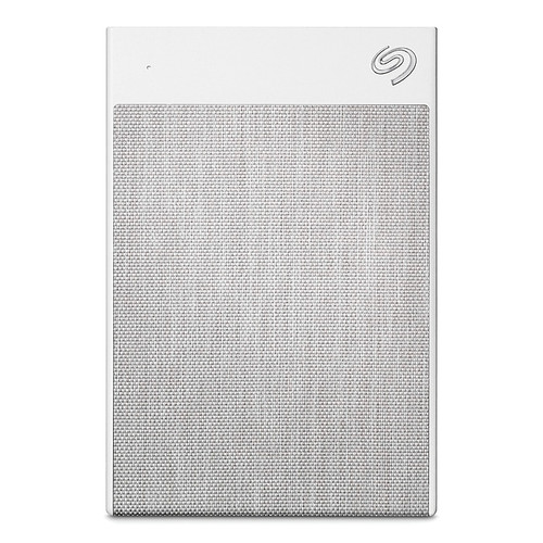 Seagate Ultra Touch 2TB External Hard Drive Portable HDD USB-C and USB 3.0, White (STHH2000402)