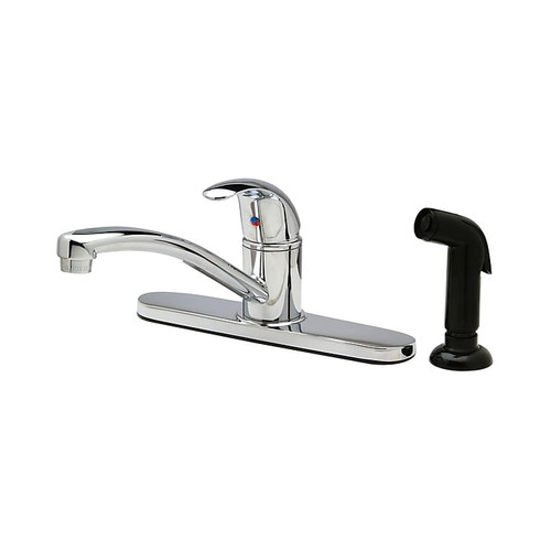 Zurn AquaSpec Temp-Gard Single Control Kitchen Faucet with Ceramic Disc Cartridge (Z7870C-XL)