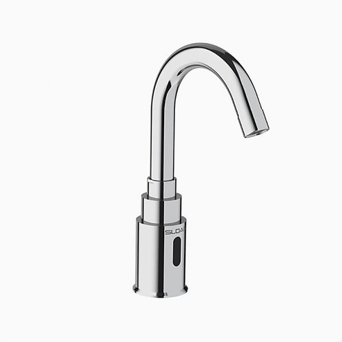 Sloan Hardwired-Powered Touchless Deck-Mounted Gooseneck Body Faucet Polished Chrome (3362109)