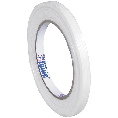 Tape Logic® 1300 Strapping Tape, 3/8" x 60 yds., Clear, 96/Case (T9121300)