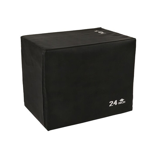 Sunny Health & Fitness Black 3-in-1 Plyo Box, 440 Lbs. (NO. 085)