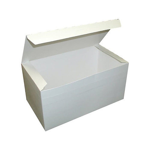 Dixie Paperboard Food Box, 3" x 9" x 5", White, 250/Carton (65dd3ea4e8837636b11c4077_ud)