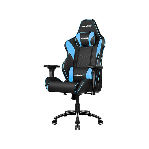 AKRACING Core Series LX Plus Faux Leather Racing Gaming Chair, Blue (AK-LXPLUS-BL)