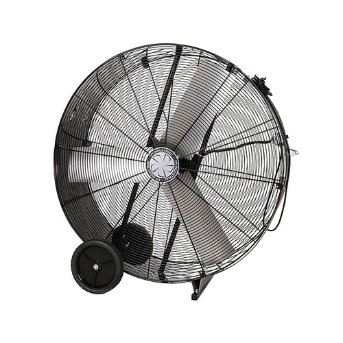 TPI Corporation PBX Series 42" Floor Fan, 1-Speed, Black (08211202)