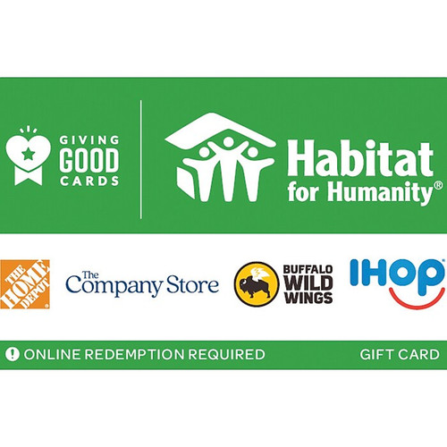 Giving Good Habitat for Humanity Swap Gift Card $100 (Email Delivery_73)