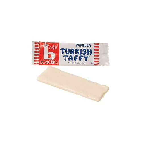 Bonomo Vanilla Turkish Taffy, 1.5 oz, 24/Box (209-00190)