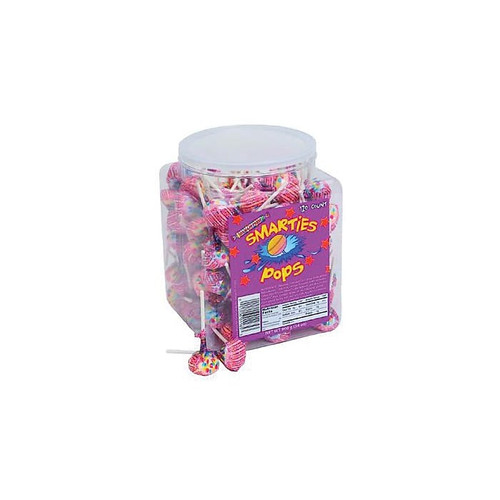 Smarties Pops Lollipops, 34 oz., 120 Pieces (209-00013)