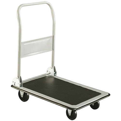 Safco Tuff Truck Large Platform Hand Truck, 500 Lb. Capacity, Gray (4063_1)