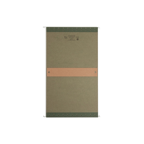 Smead Hanging File Folders with Box Bottom, 2" Expansion, Letter Size, Standard Green, 25/Box (64259)