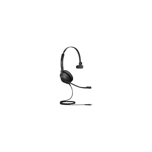 Jabra Evolve2 30 MS Mono On Ear Phone & Computer Headset, Black (23089-899-879)