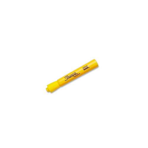 Sharpie Tank Highlighter, Chisel Tip, Yellow, Dozen (25005)