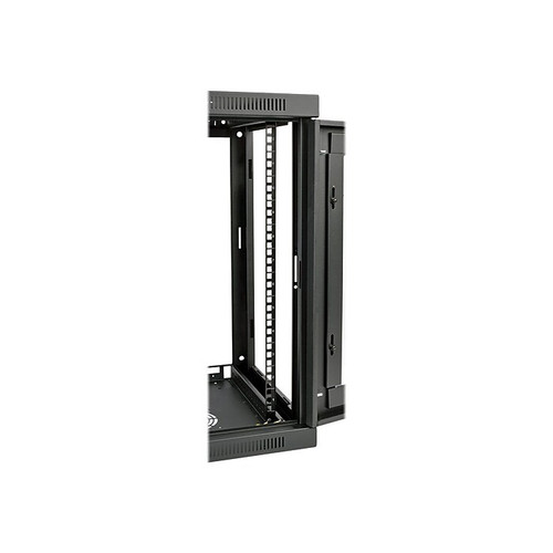 Tripp Lite SmartRack 12U Wall Mount Low-Profile Rack Enclosure Cabinet with Acrylic Window, Black (SRW12UG)