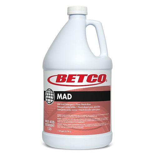 Betco MAD Restorative Grout, Fresh, 128 Oz., 4/Carton (BET1350400)