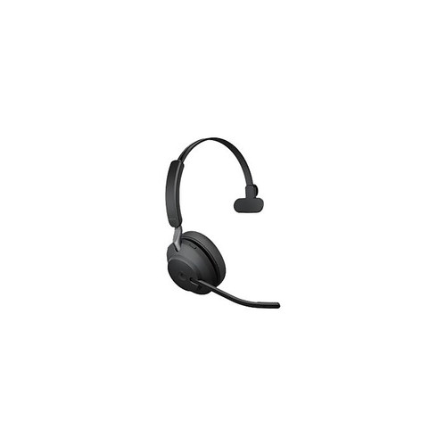 Jabra Evolve2 65 MS Mono Wireless Headset, Over-the-Head, Black (26599-899-899)