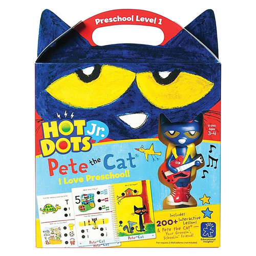 Educational Insights Hot Dots Jr. Pete the Cat  I Love Preschool Set (2451_1)