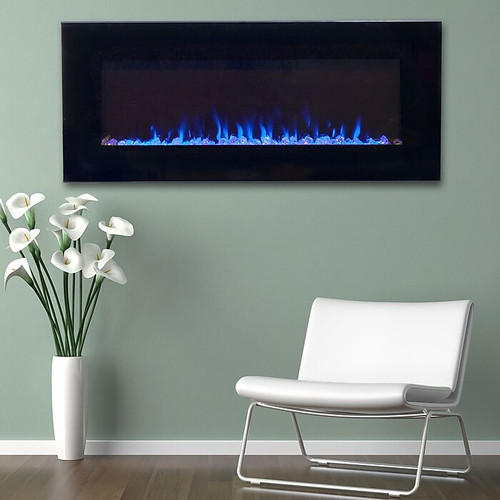 Northwest 80-2000A-42 LED Fire and Ice Electric Fireplace with Remote; 42" (65dd4d34e8837636b11ccbe1_ud)