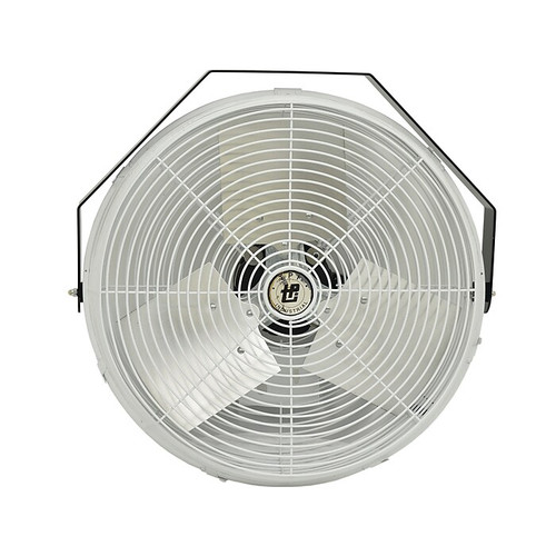 TPI Workstation 21.5" 3-Speed Wall Fan, White/Black (08763102)