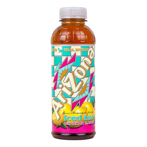 Arizona Iced Tea with Lemon Flavor, 16 fl oz, 24/Pack (220-02273)