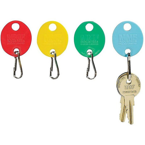 MMF Industries Key Tags, Assorted Colors, 20/Pack (2018009W47)