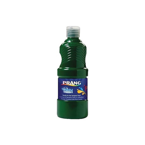 Prang Washable Tempera Paint, Green, 16 oz. (10704)