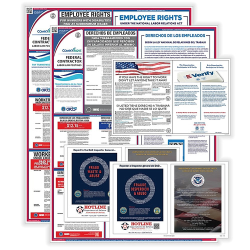 ComplyRight Federal Contractor Poster Kit (EFEDFCCS)