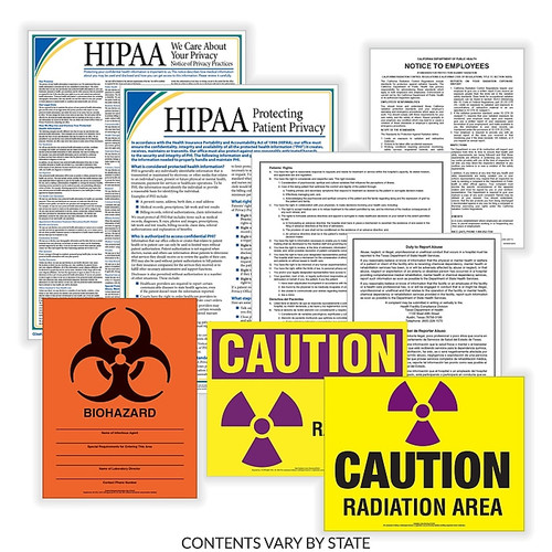 ComplyRight State Healthcare Poster Kit, RI - Rhode Island (EHRIU)