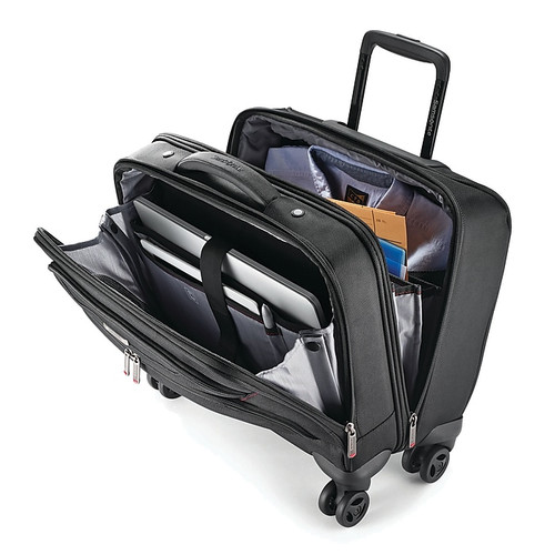 Samsonite Xenon 3 Spinner Mobile Office, Black Polyester (103039-1041)