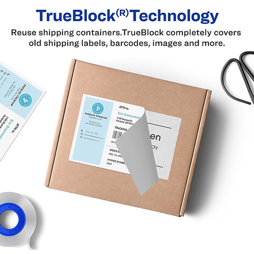 Avery TrueBlock Laser Shipping Labels with Receipts, 5-1/16" x 7-5/8", White, 1 Label/Sheet, 50 Sheets/Box (5127_1)