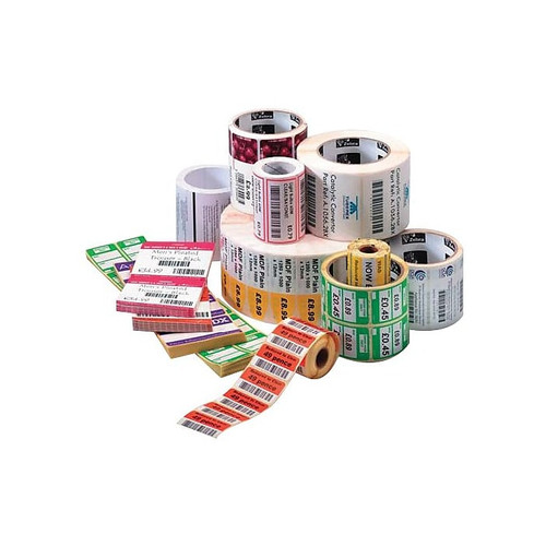 Zebra PolyPro 3000T Polypropylene Thermal Transfer Label, White, 4" x 2", 1,110 Labels/Roll, 4 Rolls/Case (18932)