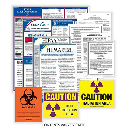 ComplyRight Federal, State and Healthcare (English) Labor Law Poster Set, Michigan (E50MIHLTH)