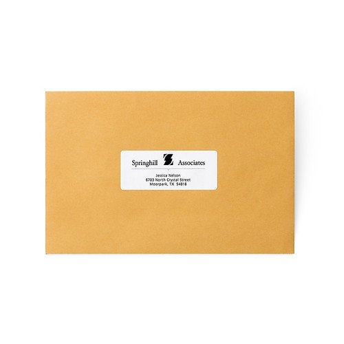 Avery Pin-Fed Continuous Form Computer Labels, 1 7/16" x 3 1/2", White, 1 Label Across, 4 1/4" Carrier, 5,000 Labels/Box (4060)