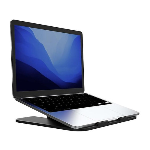 Function101 Elevate 10.94" x 10" Plastic Laptop Stand, Black (F101-ELBLK)