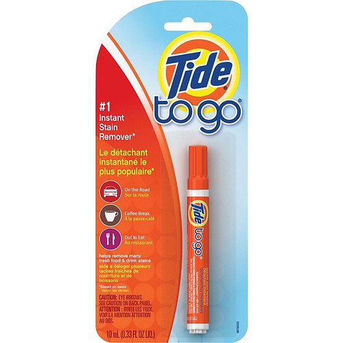 Tide To Go Laundry Stain Remover Pen, 0.33 oz., 6/Carton (01870)