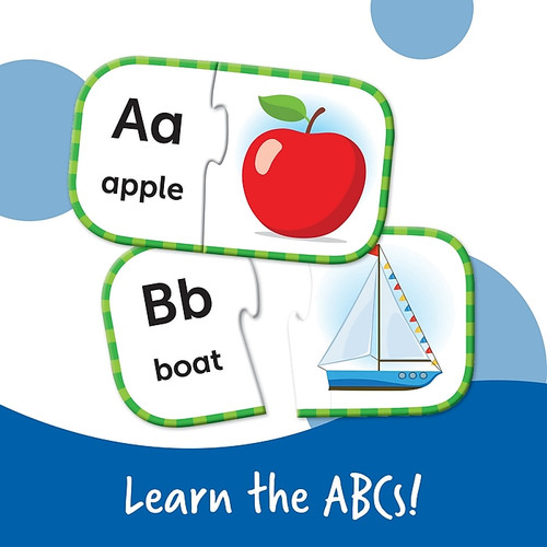 Learning Resources ABC Puzzle Cards Self Correcting Puzzles (LER6085)