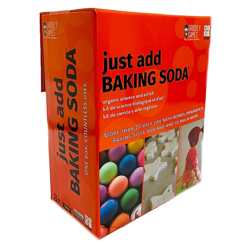 Griddly Games, Plastic, Just Add Baking Soda, Orange (GRG4000610)