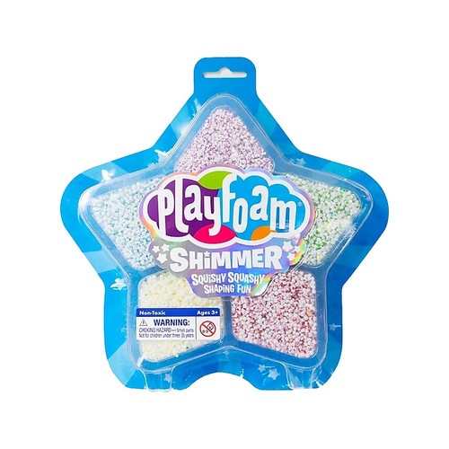 Educational Insights Playfoam Shimmer, Assorted Colors (2240_1)