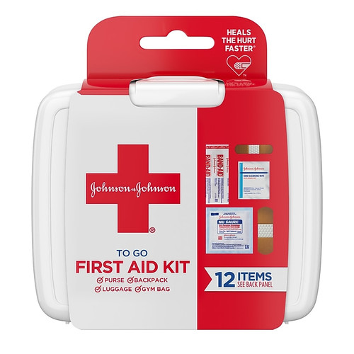 Johnson & Johnson First Aid to Go, White (65dd5946e8837636b11d3c33_ud)