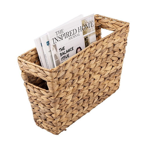 Honey-Can-Do Water Hyacinth Magazine Basket (STO-02883_1)