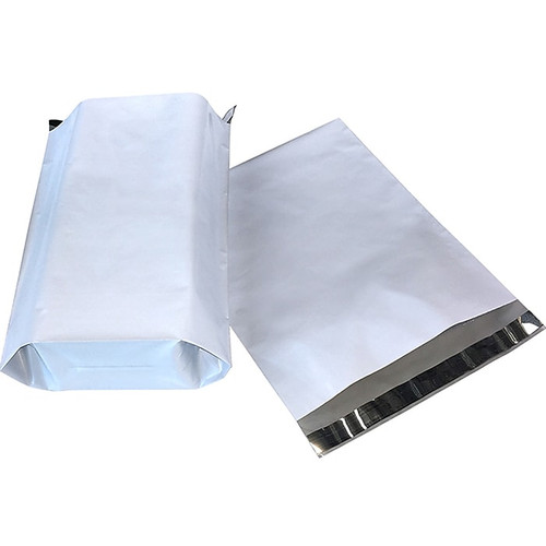 13"W x 16"L Expansion Self-Sealing Poly Mailer, White, 500/Carton (5216)