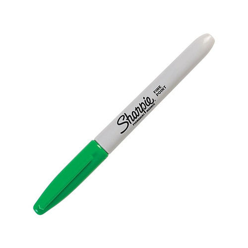Sharpie Permanent Marker, Fine Tip, Green (30004_1)
