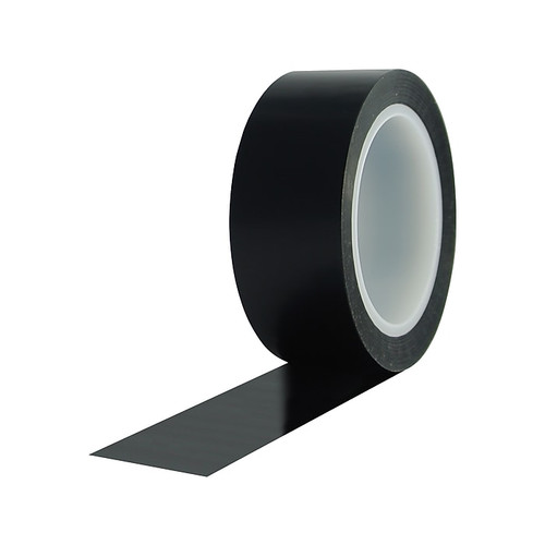 Bertech Masking Tape, 1" x 36 Yds., Black (PPTB-1)