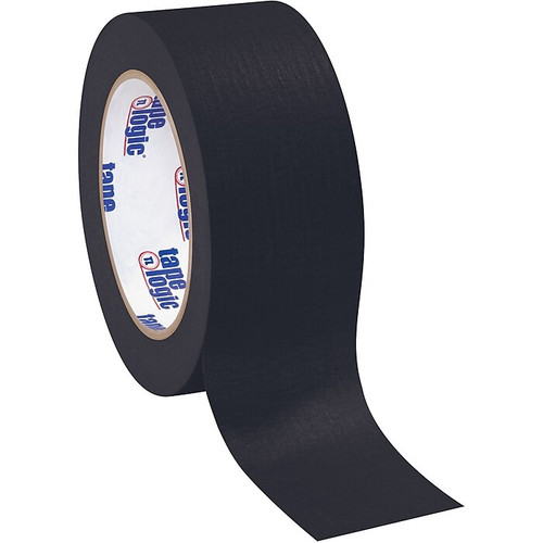 Tape Logic™ 2" x 60 Yards Masking Tape, Black, 12 Rolls (T93700312PKB)