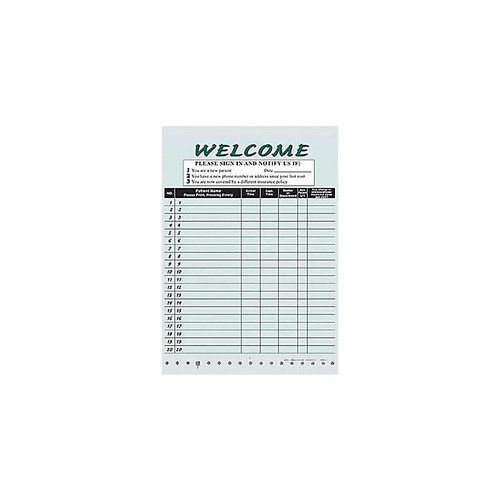 Medical Arts Press 2-Part Privacy Sign-In Sheets, 125/Pack (24122)