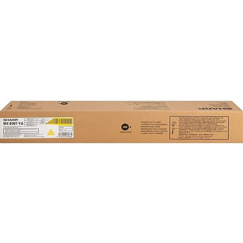 Sharp MX61NT Yellow Standard Yield Toner Cartridge (MX-61NTYA)