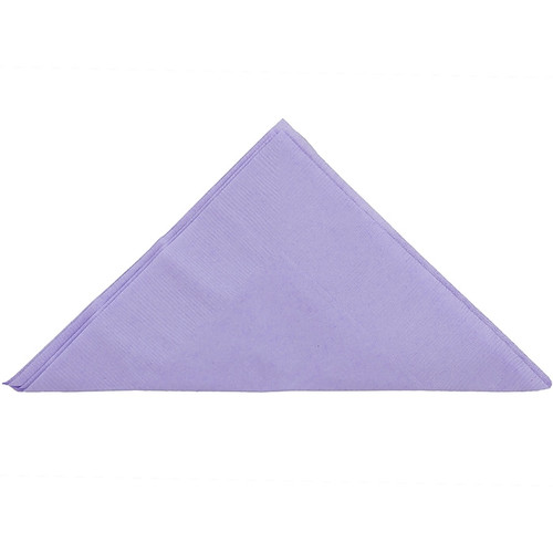 JAM Paper Lunch Napkin, 2-ply, Lavender Purple, 50 Napkins/Pack (62556207LA)