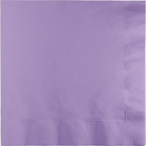 Touch of Color Beverage Napkin, 2-ply, Luscious Lavender, 150 Napkins/Pack (DTC139186135NAP)