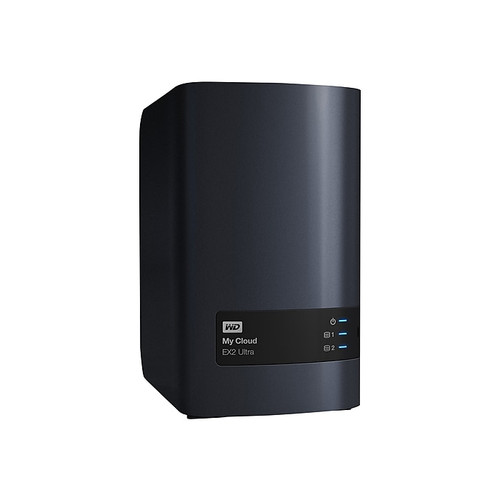 WD My Cloud Expert Series 2-Bay 4TB NAS, Black (WDBVBZ0040JCH-NESN)