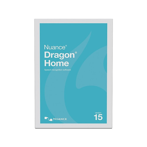 Nuance Dragon Home 15 for 1 User, Windows, Download (SN-DC09A-G00-15.0)