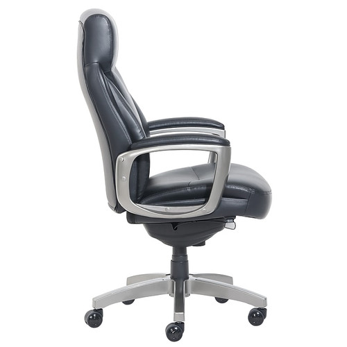 La-Z-Boy Arcadian Bonded Leather Executive Chair, Black (60009_1)